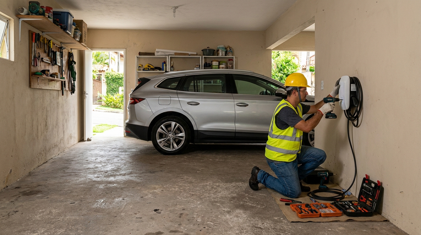 Instalação em Garagem ou Condomínio em Diadema‑SP