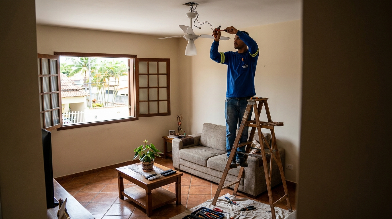 Reforço de Suporte no Teto em Diadema‑SP